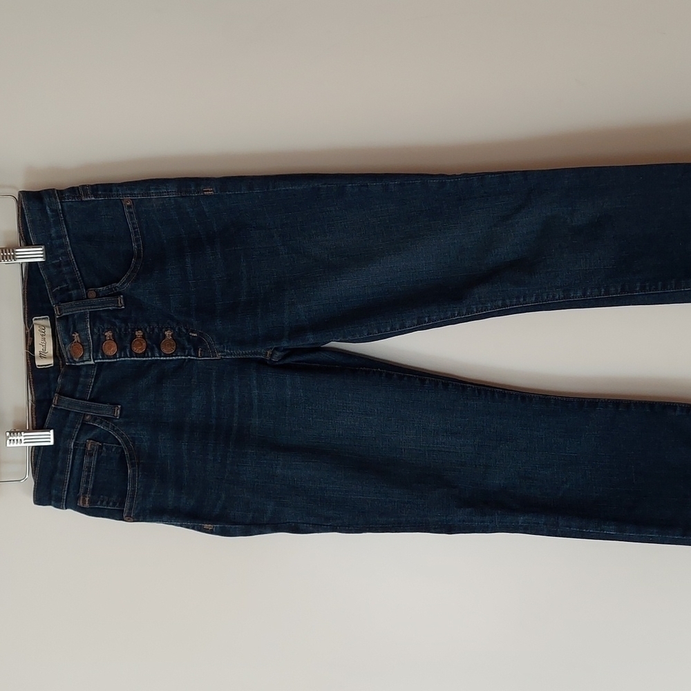 Madewell 9" high-rise skinny jeans size 26P
